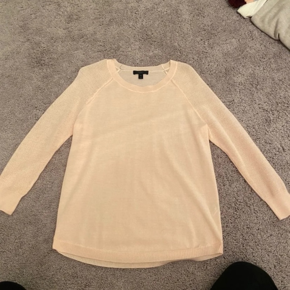 J. Crew 3/4 sleeve sweater
